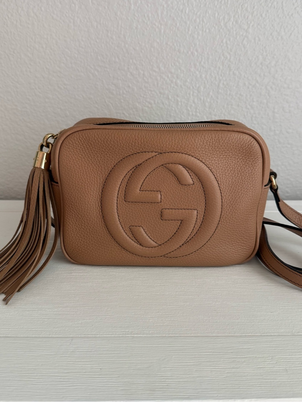 Gucci SoHo Disco Bag - Tan